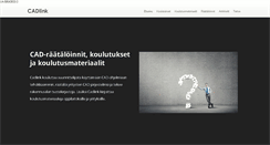 Desktop Screenshot of cadlink.fi