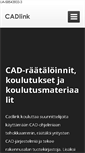 Mobile Screenshot of cadlink.fi